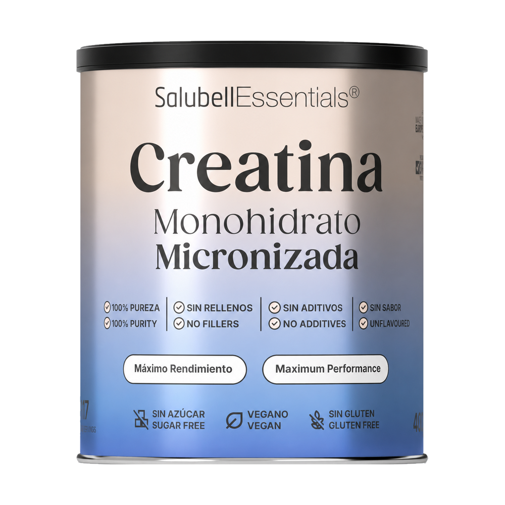 Salubell Micronized Creatine Monohydrate 200 Mesh, 400 g tin