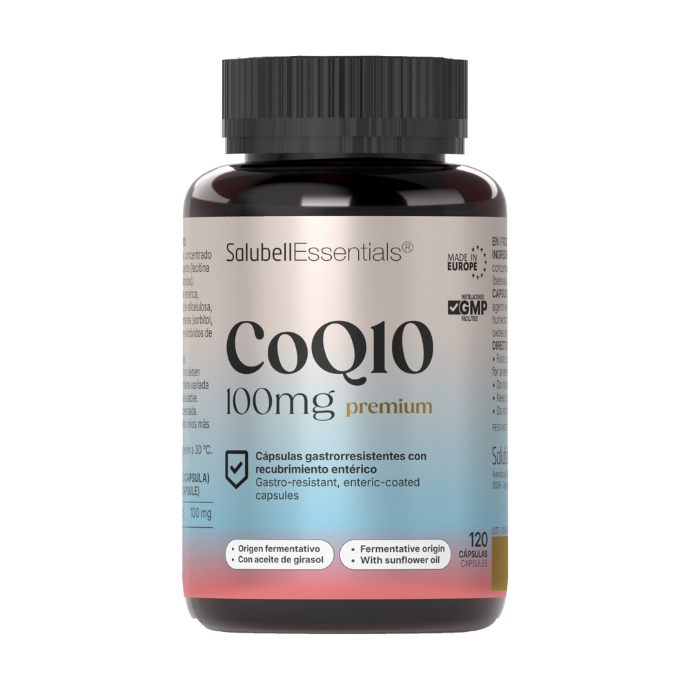 Банка Salubell CoQ10 100 mg Premium, 120 капсул.